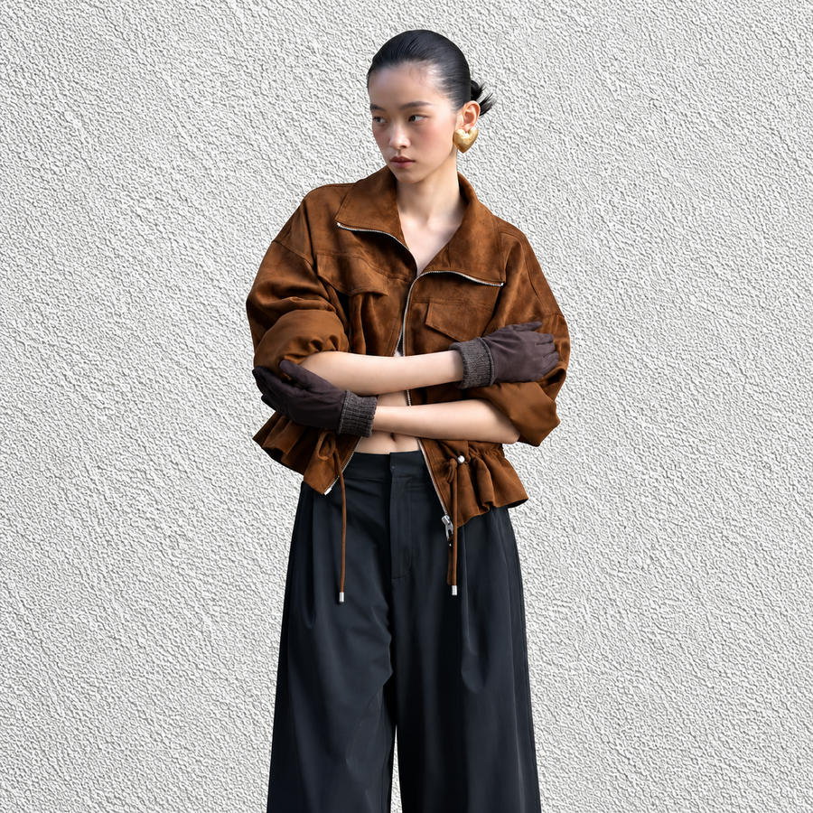 Autumn New Women's Jackets 2026 Chic Young Women's Loose Warm Coats Fashion Street Autumn Holiday Long Sleeve Outerwear Coats