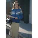 MEXZT Y2K Vintage Knitted Cardigan Women Streetwear Cropped Print Sweater Coat Korean Patchwork Knitwear O Neck Casual Jumpers