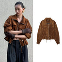 Autumn New Women's Jackets 2026 Chic Young Women's Loose Warm Coats Fashion Street Autumn Holiday Long Sleeve Outerwear Coats