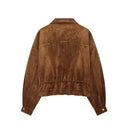 Autumn New Women's Jackets 2026 Chic Young Women's Loose Warm Coats Fashion Street Autumn Holiday Long Sleeve Outerwear Coats