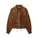 Autumn New Women's Jackets 2026 Chic Young Women's Loose Warm Coats Fashion Street Autumn Holiday Long Sleeve Outerwear Coats